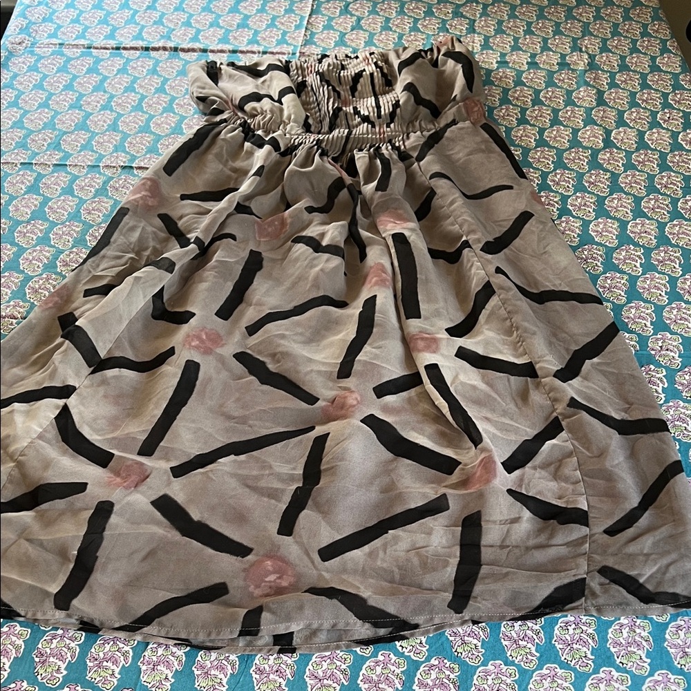Madewell Broadway and Broome Strapless Dress